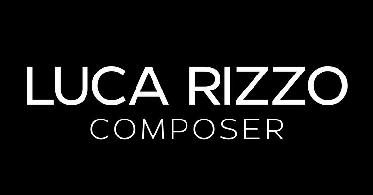 Luca Rizzo Composer wordmark
